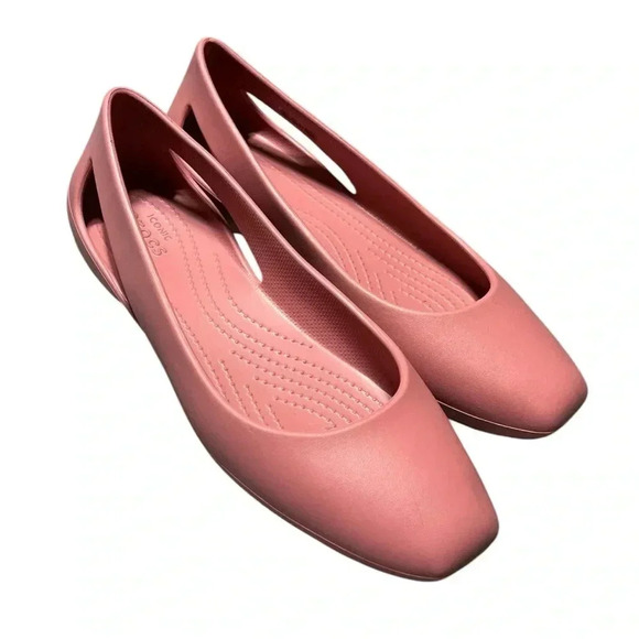 Crocs Sloane Slip On Flats Pink - Picture 1 of 6